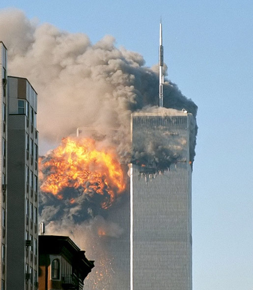 World Trade Center attacks in New York City.