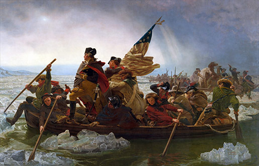 George Washington led the Continental Army.