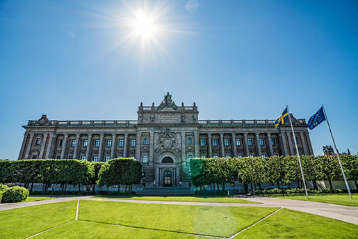 Two-chamber parliament replaced by one chamber elected by representation.