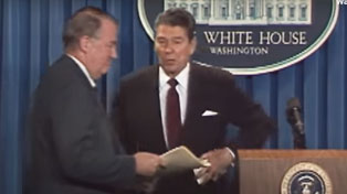The Iran-Contra Scandal Breaks 