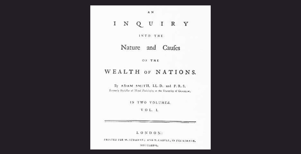 1767-76 - The Wealth of Nations
